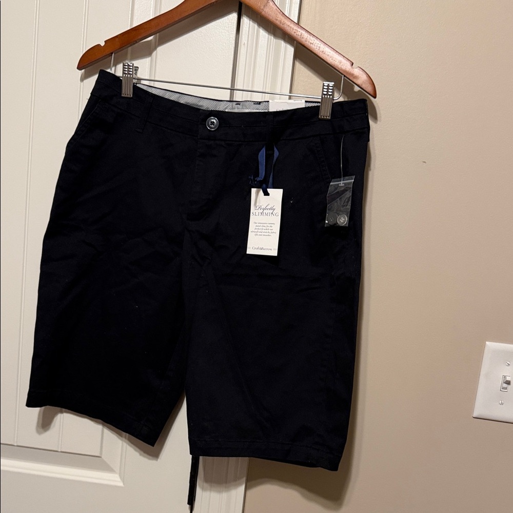 croft & barrow Black Women's Bermuda Shorts